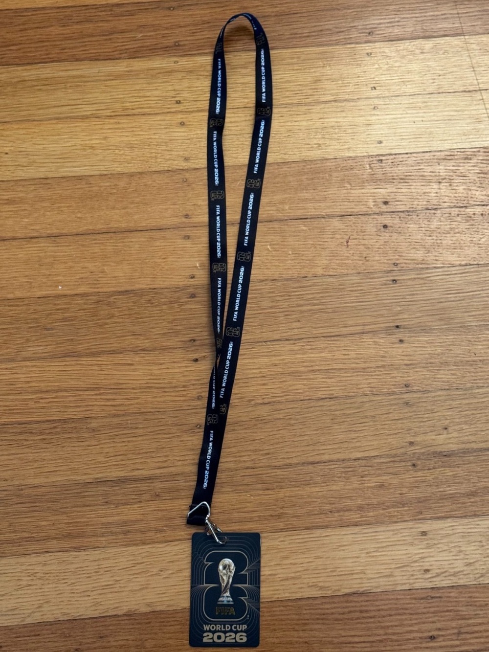 FIFA World Cup 2026 Pass & Lanyard FIFA Fan ID Card
